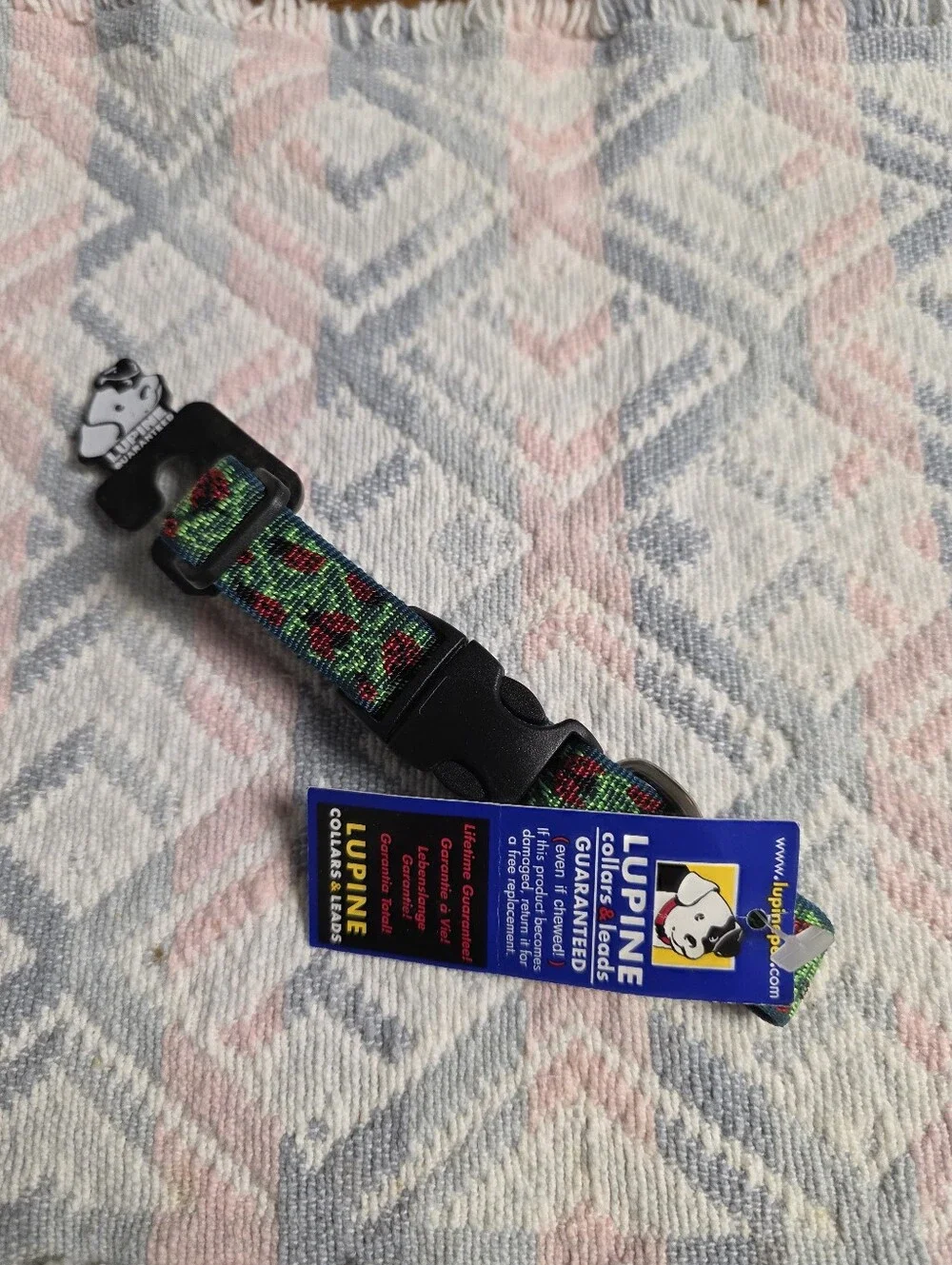 Lupine Beetlemania Dog Collar
